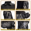 Black Multicam Combat Shirt Elbow Pads Jersey Taktis