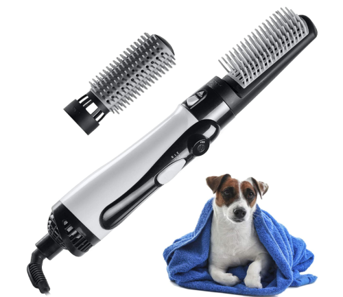 Pet Hair Dryer with Slicker Brush