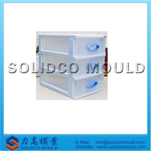 New design Plastic Clothes Storage Drawer furniture mould