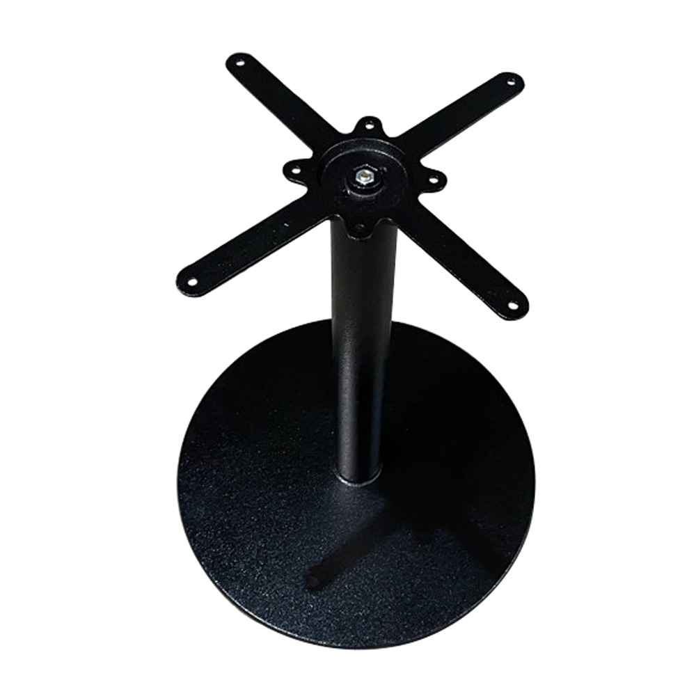 Heavy Duty Stand Cast Iron Flat Round Table Base