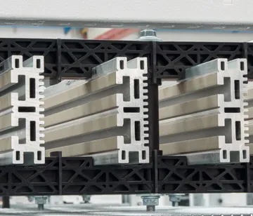 Aluminum bus bar with high conductivity