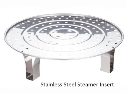 Stainless Steel Covered Stock Pot for steaming