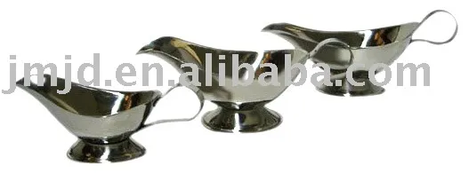 Stainless Steel Gravy boat 4oz 8oz 10oz