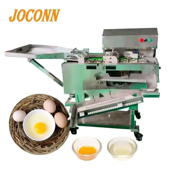 Commercial Egg White and Yolk Separator & Egg Shell Cracker Machine - Price Inquiry