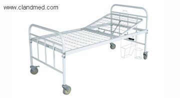 Double-folding bed