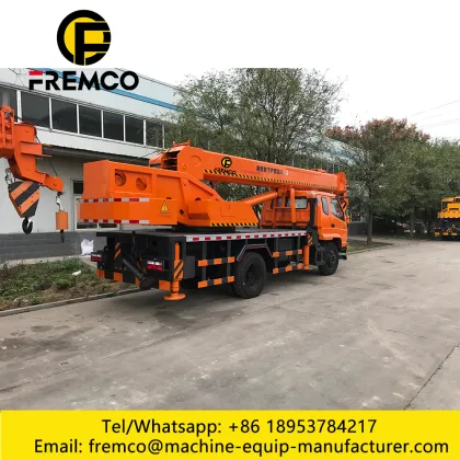 Boom Truck Cranes Used In Farm