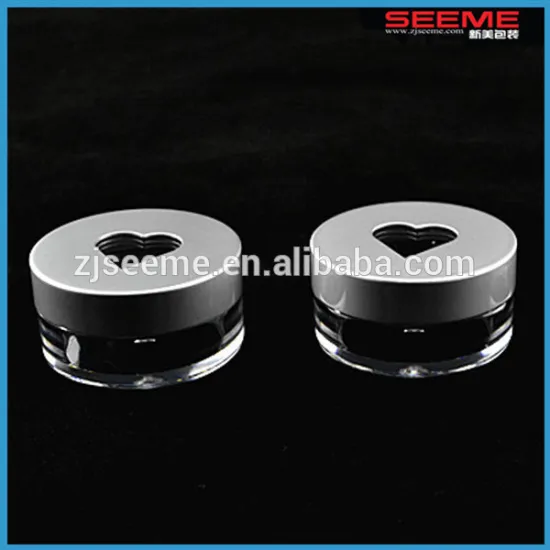 small clear plastic containers from shangyu ,cosmetic pot