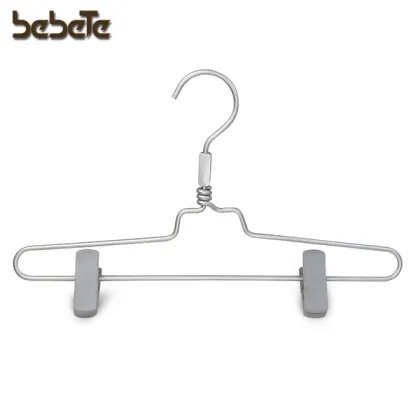 Brand new Gold Aluminum Metal Children's Clothing Hanger for wholesales