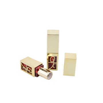 Custom 12.1mm Gold Aluminum Lipstick Tube - OEM Lip Balm Packaging Wholesale