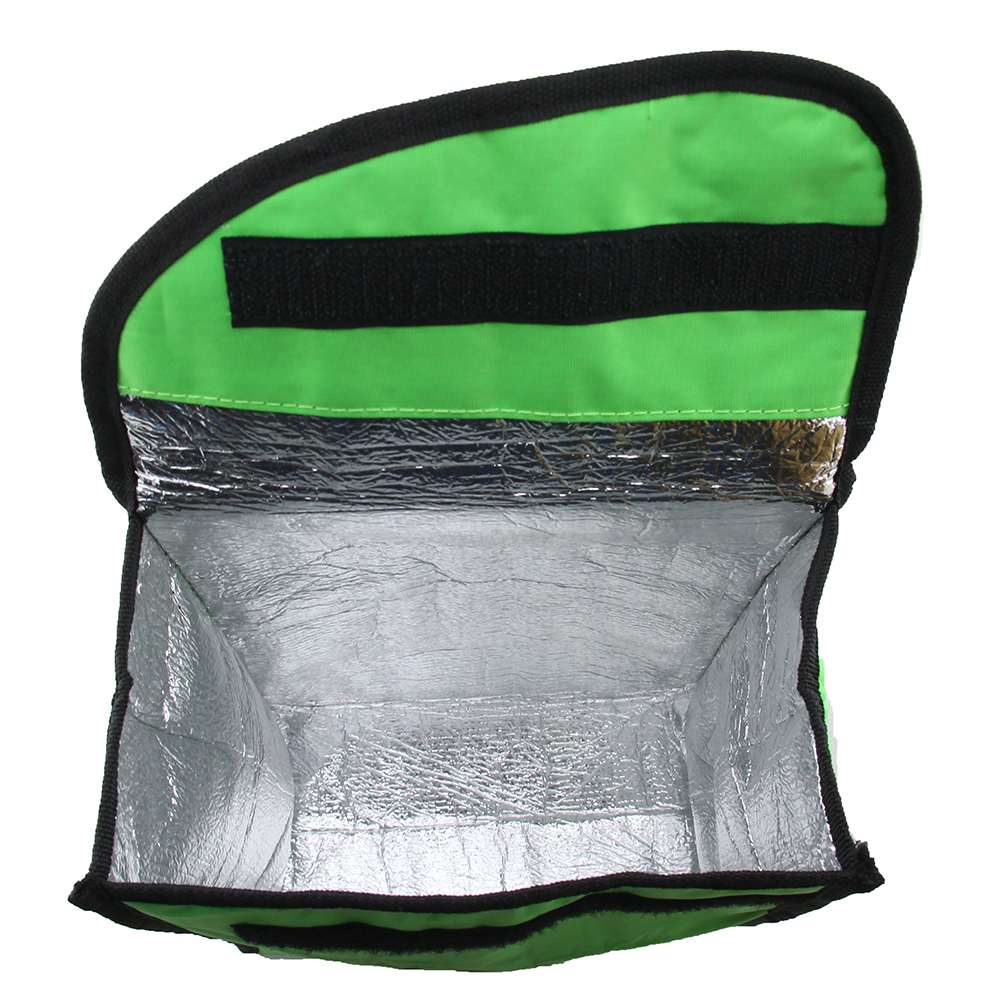 Velcro Top Flap Lid Dancer Lunch Tote Bag