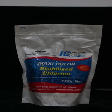 Stabilised chlorine Sodium Dichloroisocyanurate 56% 60%