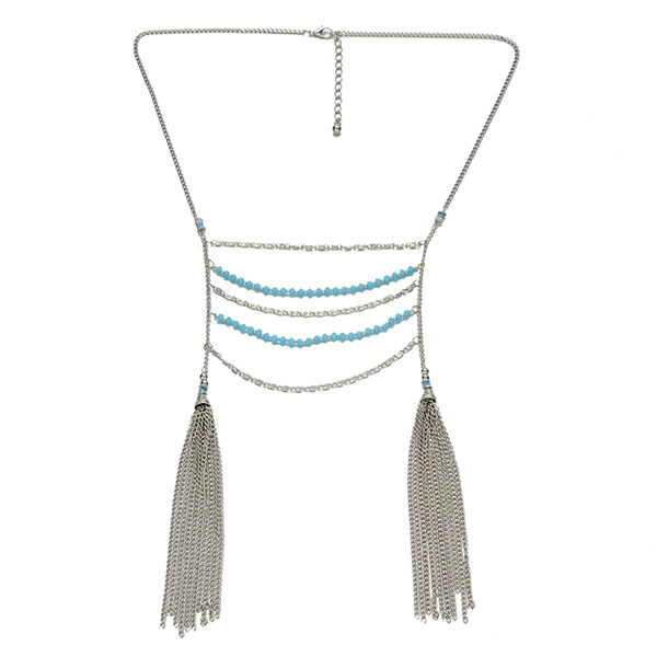 Chain Tassel Necklace