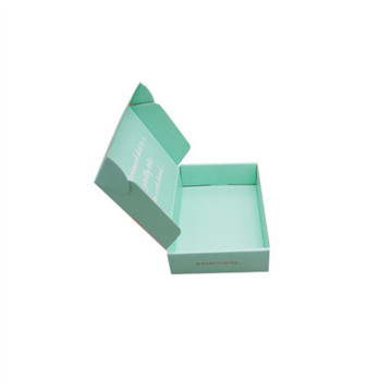 Eco-Friendly Custom Color Printed Corrugated Paper Clothing Packaging Boxes