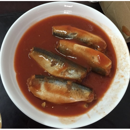 Mackerel Fish In Tomato Chili Lithography Can