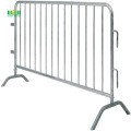 Metal crowd control safety barriers