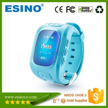 new GPS/GSM/LBS watch for kid SOS call smart kid gps tracker watch