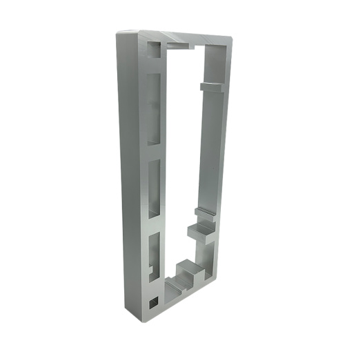 Caixa de teclado de usinagem CNC de placa de alumínio de anodização personalizada