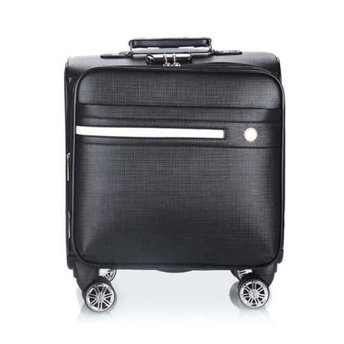 Wholesales soft business zipper Men's luggage