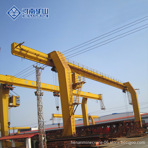 Hot Sale High-Tech Cabin-Controlled Single Beam L-Type Trolley Gantry Crane