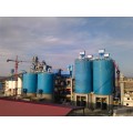 Lightweight thin-walled sand and gravel spiral silo