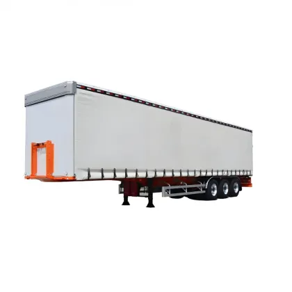 3 Axles Dry Van Box Semi Trailer