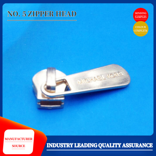 Customized metal zipper samples