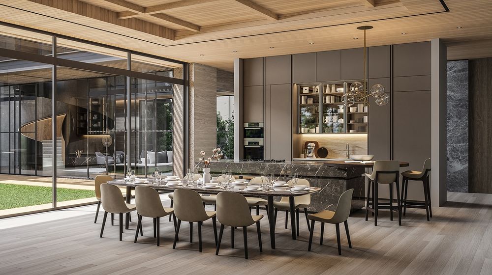 Residential open kitchen design（2）