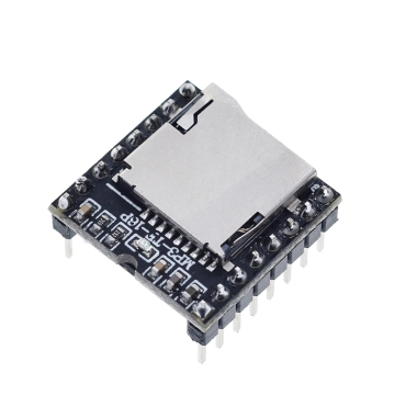 TF कार्ड के साथ थोक TZT मिनी एमपी 3 प्लेयर मॉड्यूल और Arduino DF प्ले के लिए U डिस्क
