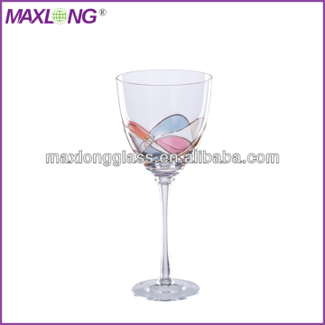 Handmade Unique multicolor Galleria Wine Glass
