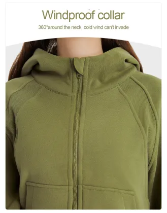 Winter Women Jackets Equestrian Fleece