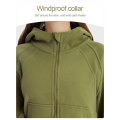 Vinterkvinnor jackor ryttar fleece