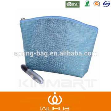 Wholesale Crocodile Skin PU Cosmetic Bag