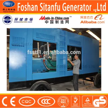 400kw silent trailer diesel generator set