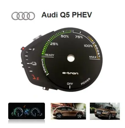 Universal Digital Power Meter and RPM Meter Instrument Cluster Panel