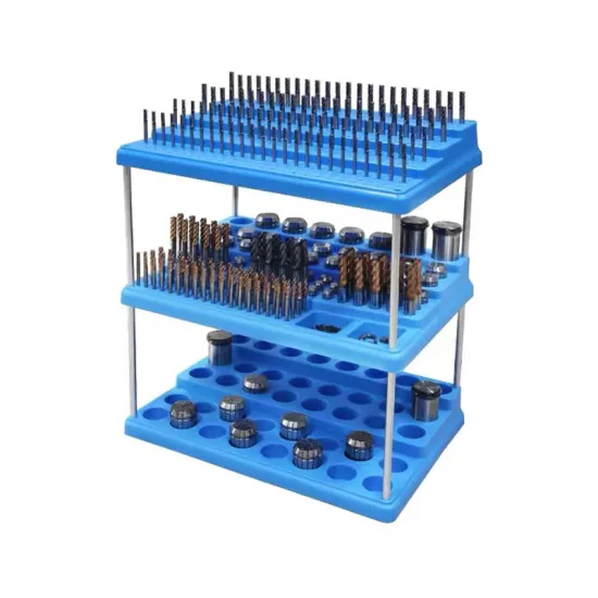 Tool Storage and Organization: BT30, BT40, BT50 Milling Cutter Box for CNC Machines with ER16 to ER32 Cases - 4mm to 16mm Capacity
