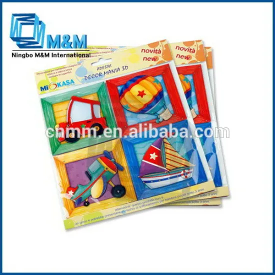 Cardboard 3d Wall Sticker 3d Nail Sticker