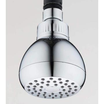 22cm ABS Plastic Chrome Economic White Flower Design Top Overhead Shower Head