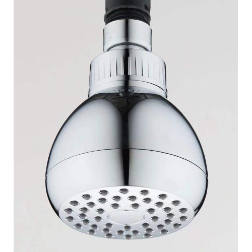 Cabezal de ducha de lluvia superior superior blanco práctico asequible de cromo plástico ABS de 225 mm