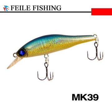 Hot-selling 9.5cm/10g minnow fishing lure moulds with stainless steel hook