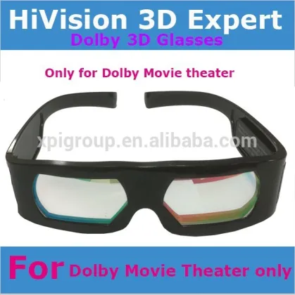 Dolby Glasses/Dolby 3d glasses/Dolyb movie theater 3d glasses