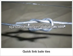 good quality Quick Link Bale Ties
