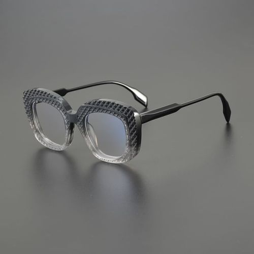 Custom Round Thick Eyeglasses Acetate Optical Frame
