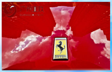Air Free Bubbles 1.52*30m Red Glossy Vinyl Wrap For Car Wrapping