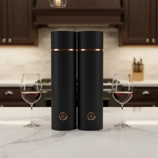Personalized Wine Gift Packaging with Custom Design