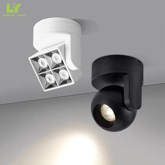 Indoor 8W 360 Degree Dimmable LED Spotlight AC85-265V Cob Surface Mounted Ceiling Light