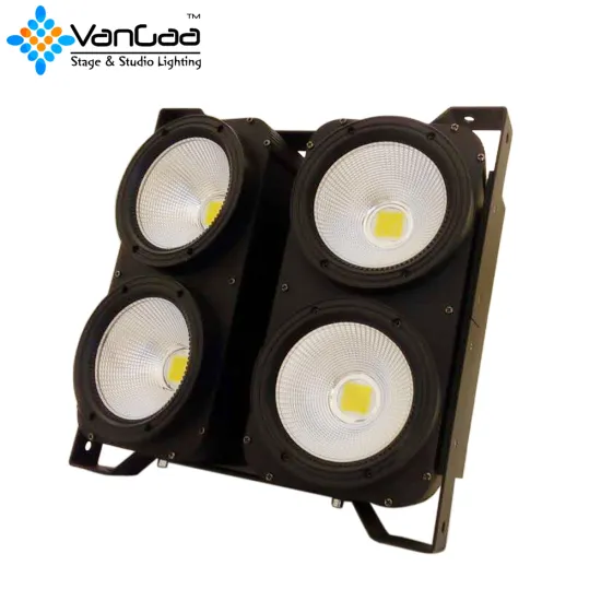 4 Eyes 400W COB Audience Blinder LED Stage Light - White Club Disco DJ Bar Stage Lighting