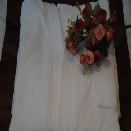 Adult Age Group Terry Towelling Cotton Hotel Bathrobe
