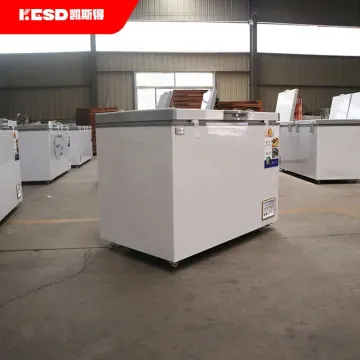 Top Open Door Deep Freezer Single Door Chest Freezer Commercial Deep Freezer Horizontal Low Chest
