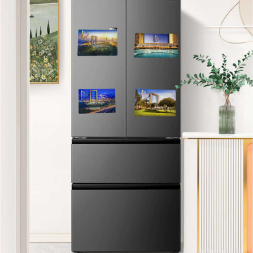 Wooden Fridge Magnet for Decorative Wall Signs Handmade Wood Crafts and Wooden Boxes