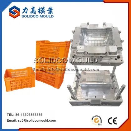 Crate Mould Plastic Injection Mold